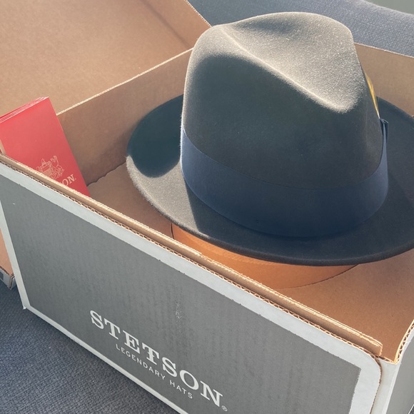 Stetson Charcoal fedora by Henry the Hatter in Detroit - Picture 2 of 5